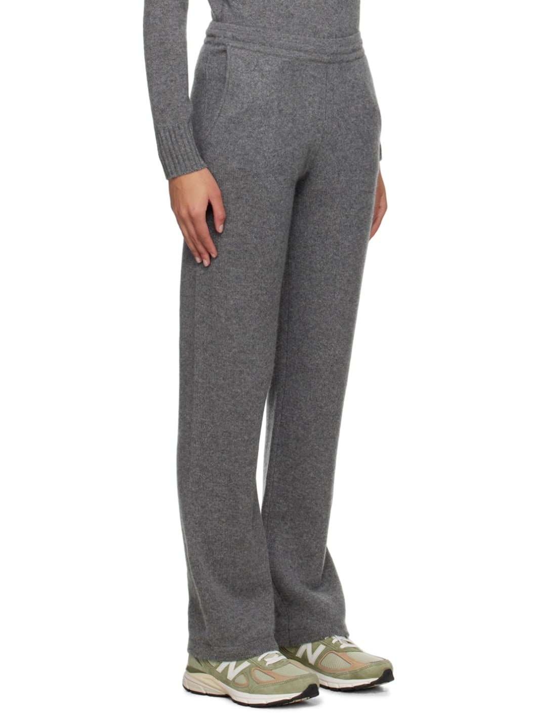 Gray 'SRC' Lounge Pants - 2