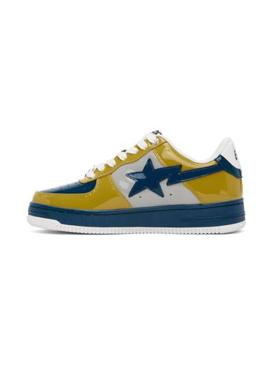 A BATHING APE® Blue & Yellow Sta #2 Sneakers outlook