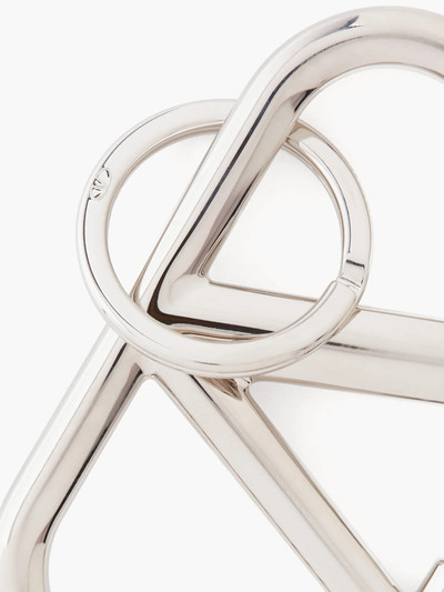 Valentino V-logo metal key ring outlook