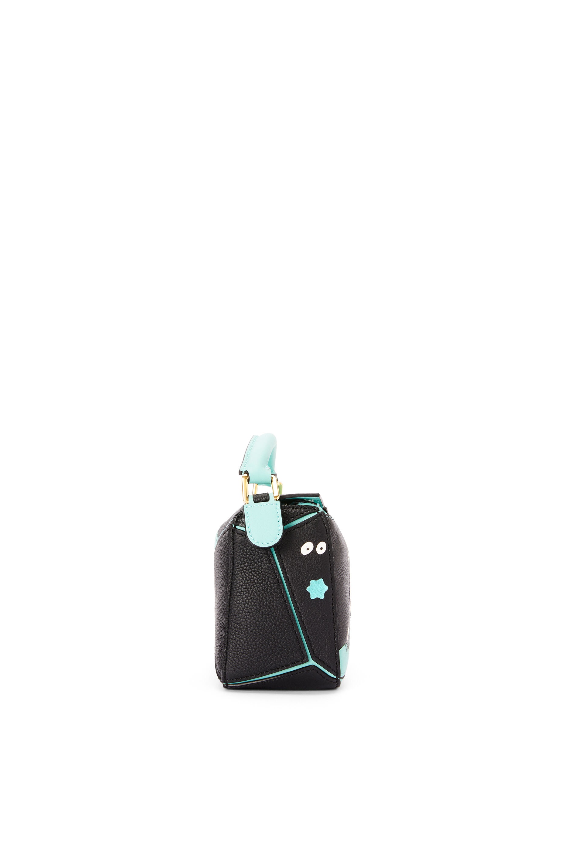 Susuwatari Mini Puzzle bag in classic calfskin - 3