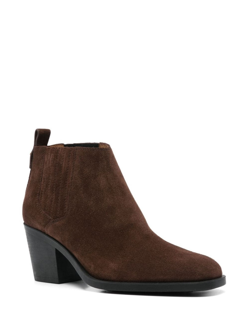 Tod's 65mm suede ankle boots outlook
