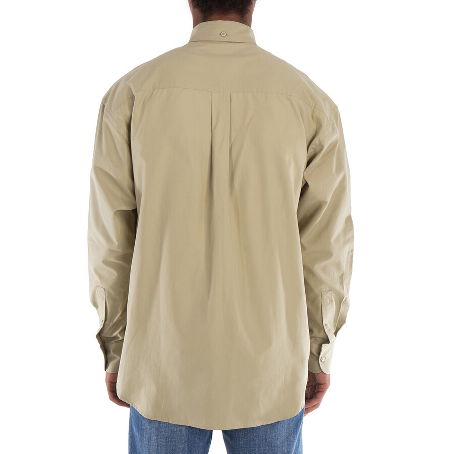 Burberry Logo-Embroidered Cotton Shirt - 6