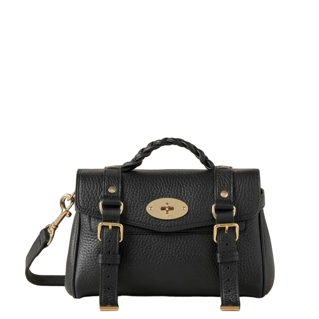 Mini Alexa Black Heavy Grain - 1