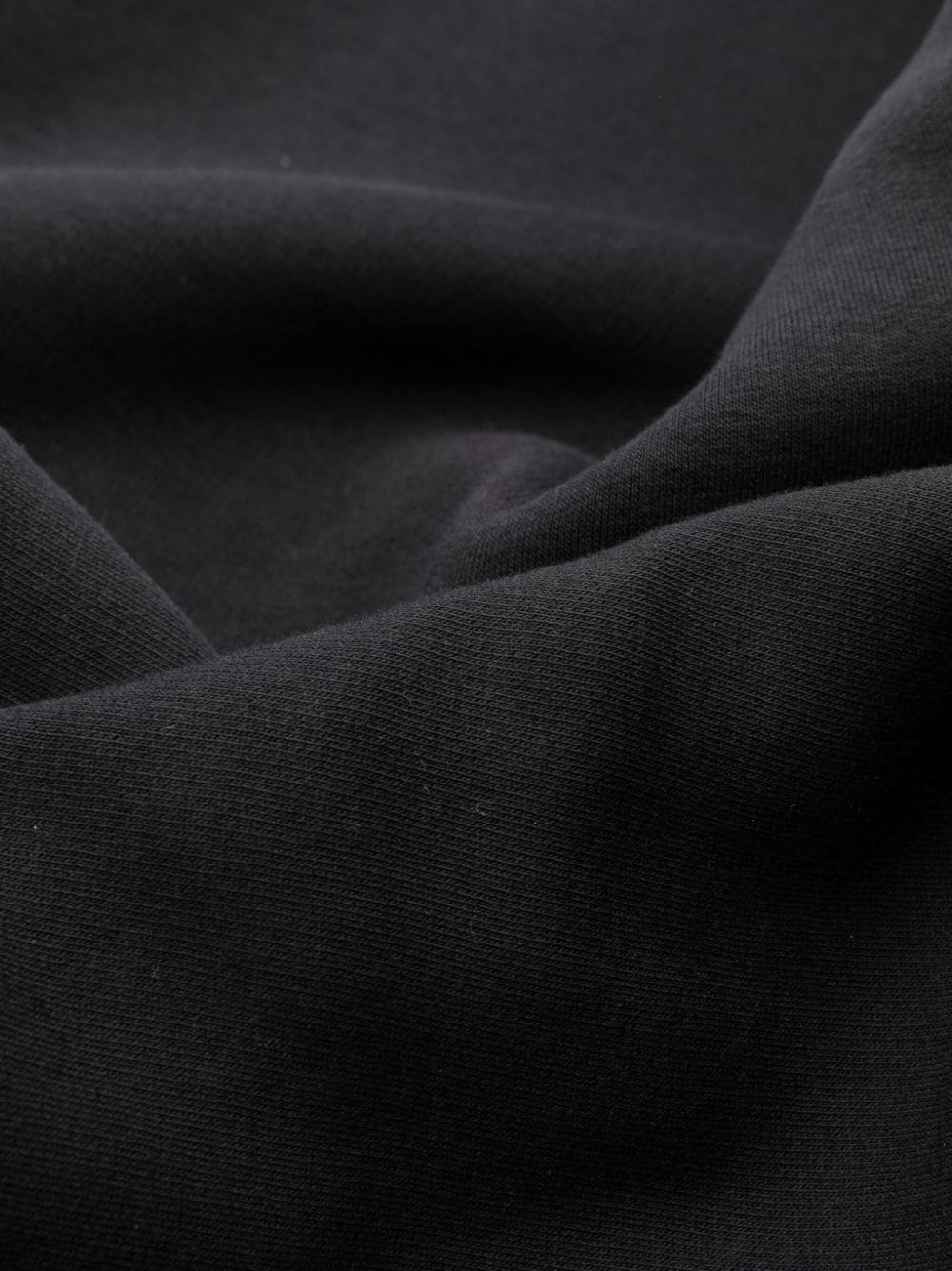logo-patch drawstring track pants - 7