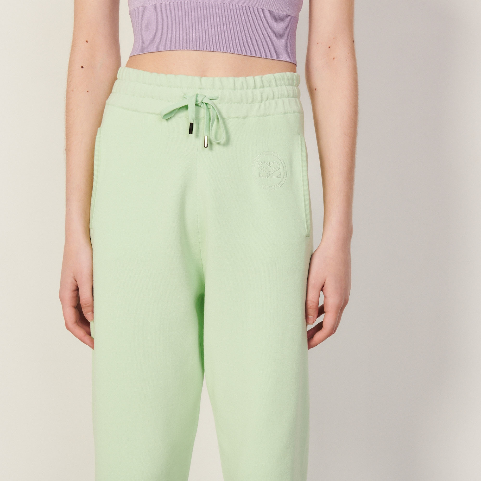 Knit jogging bottoms - 5