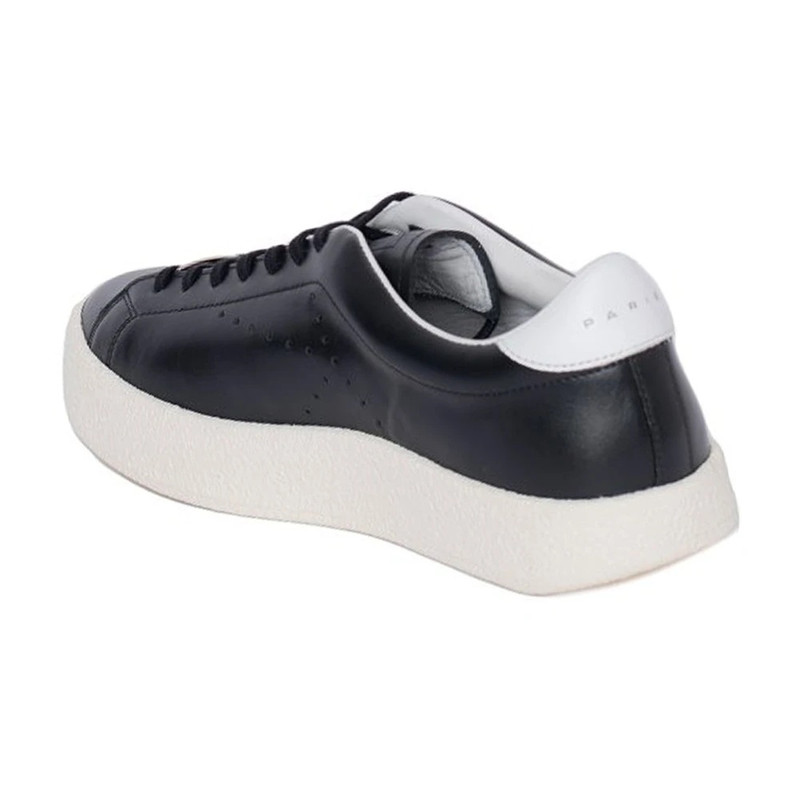 KENZO LEATHER SNEAKERS WITH PERFORATED DETAIL outlook