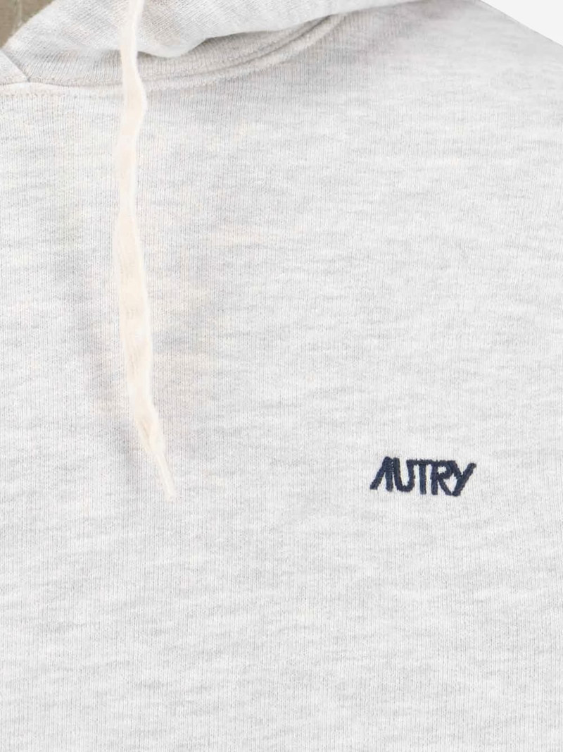 AUTRY logo-embroidered hoodie outlook