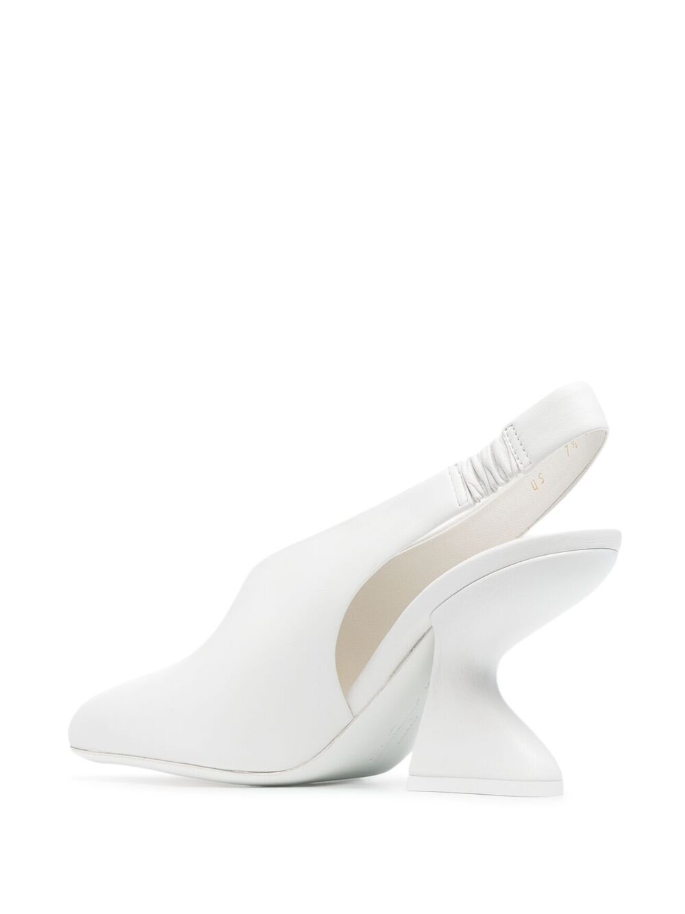 F-heel 95mm slingback pumps - 3