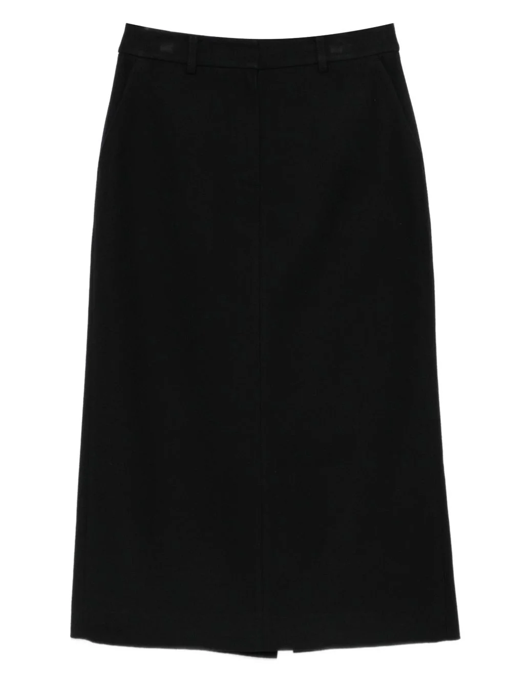 rear-slit pencil skirt - 1