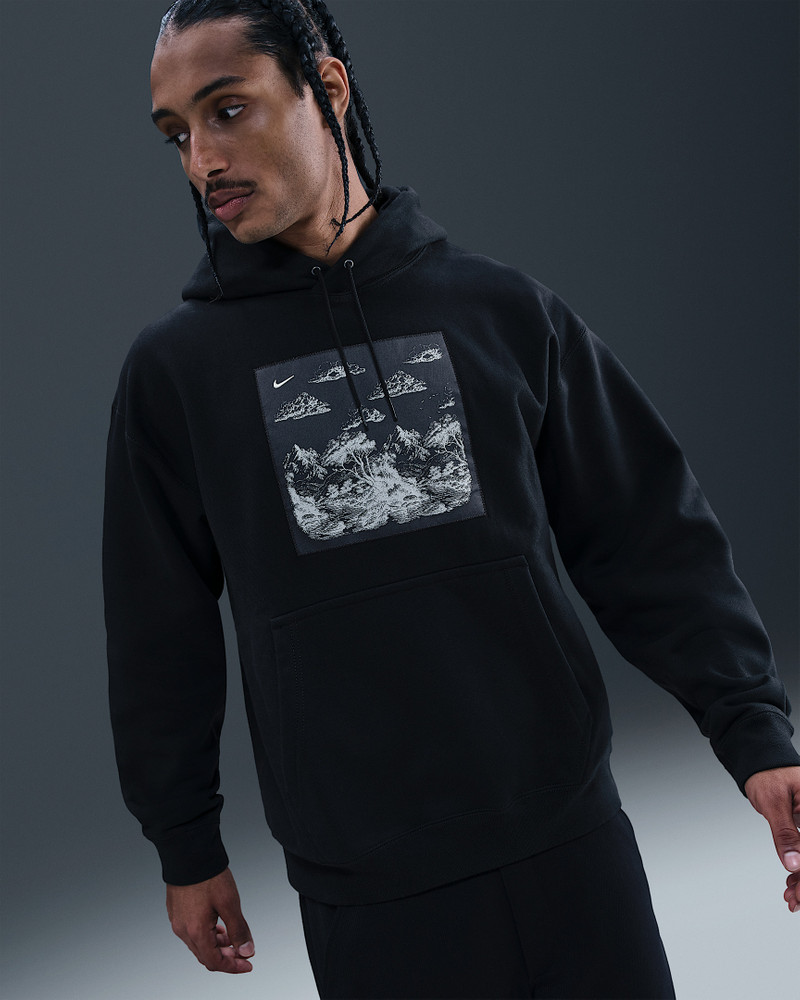 Nike Solo Swoosh Men's Pullover Fleece Hoodie 1