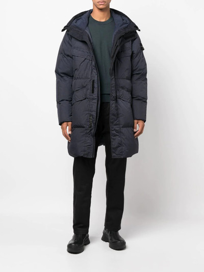 Stone Island Compass-motif down jacket outlook