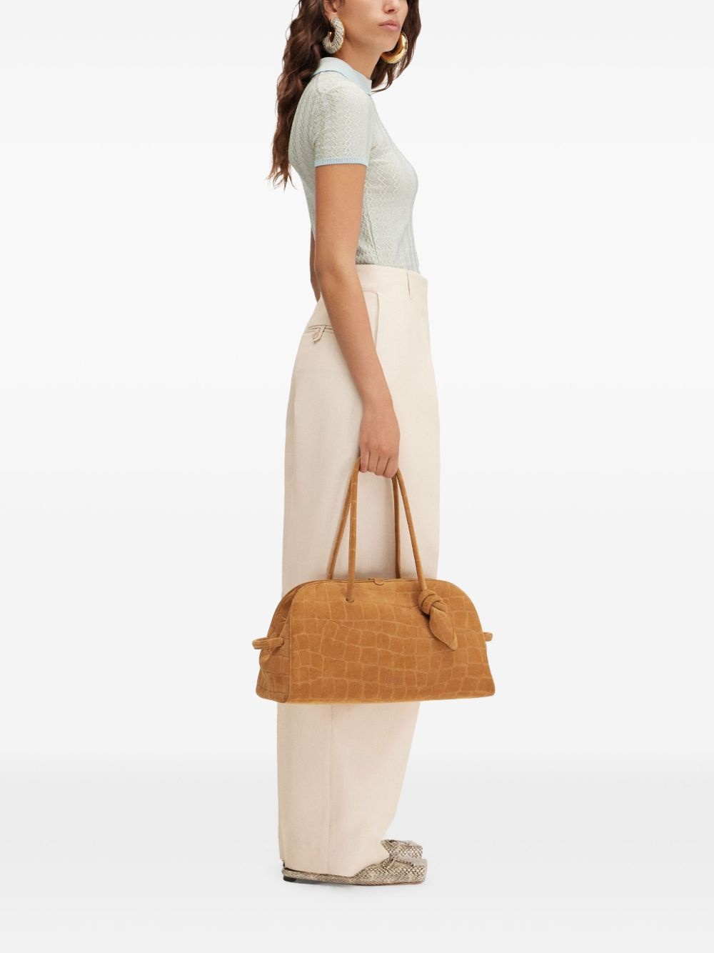 embroidered polo top - 3