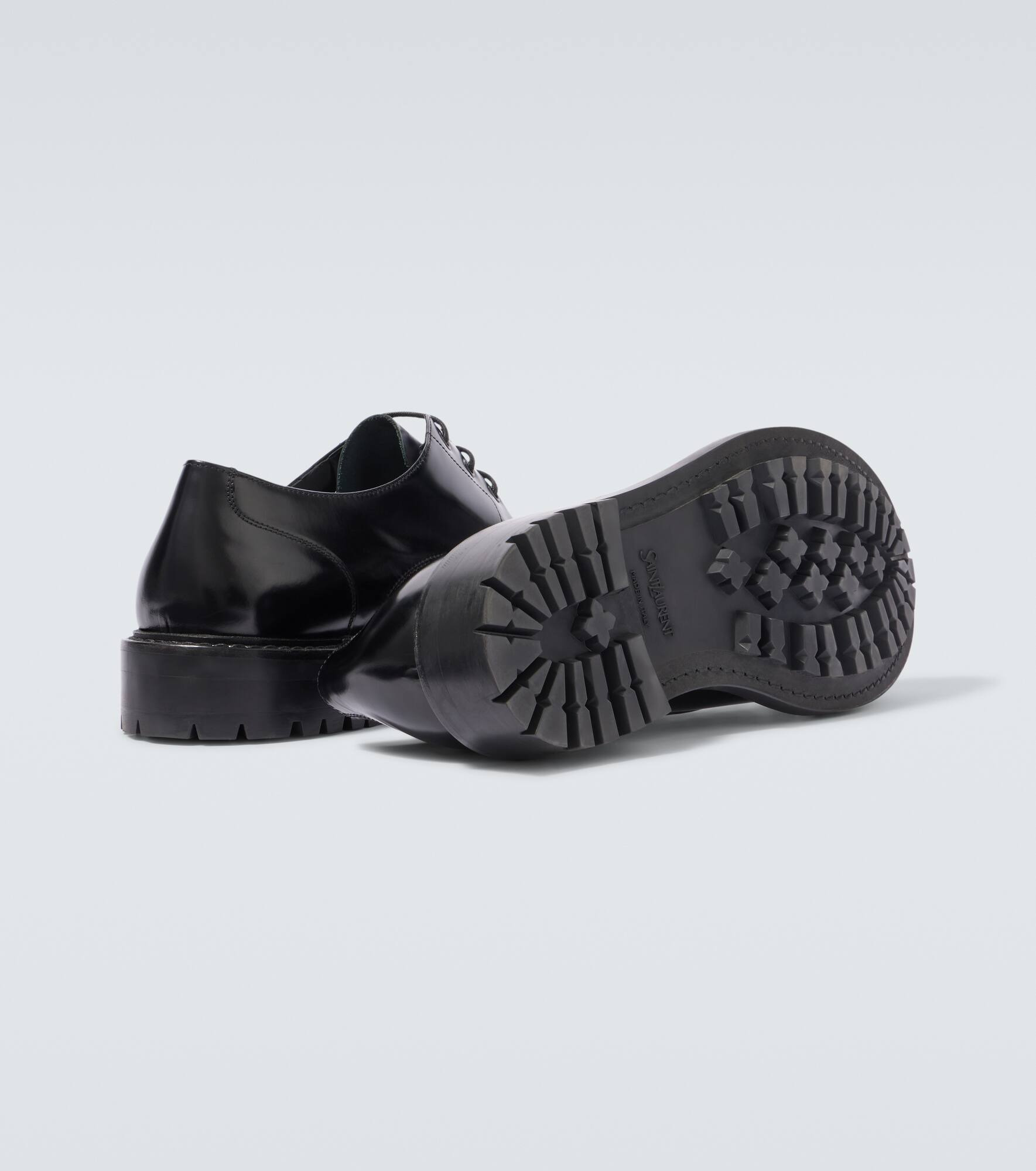 Lino leather derby shoes - 7