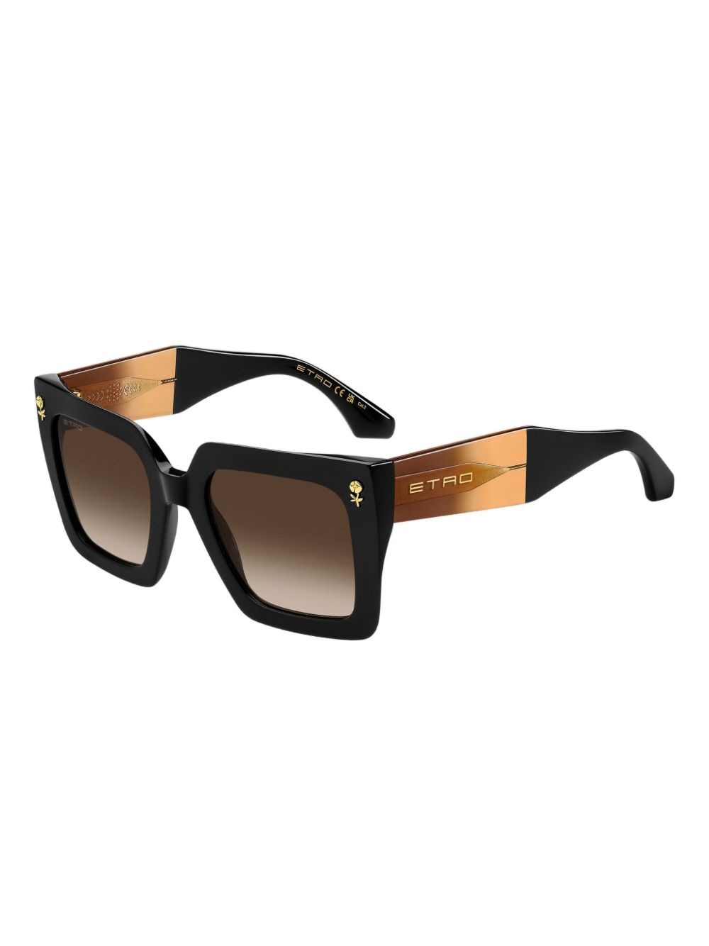 square-frame sunglasses - 3