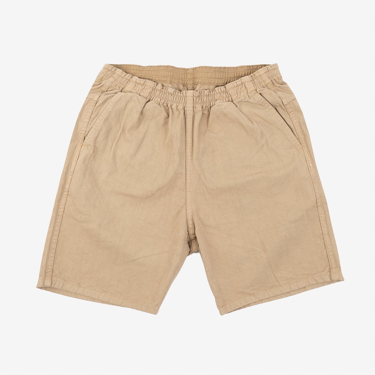 IH-729-KHA Cotton Easy Shorts - Khaki - 1