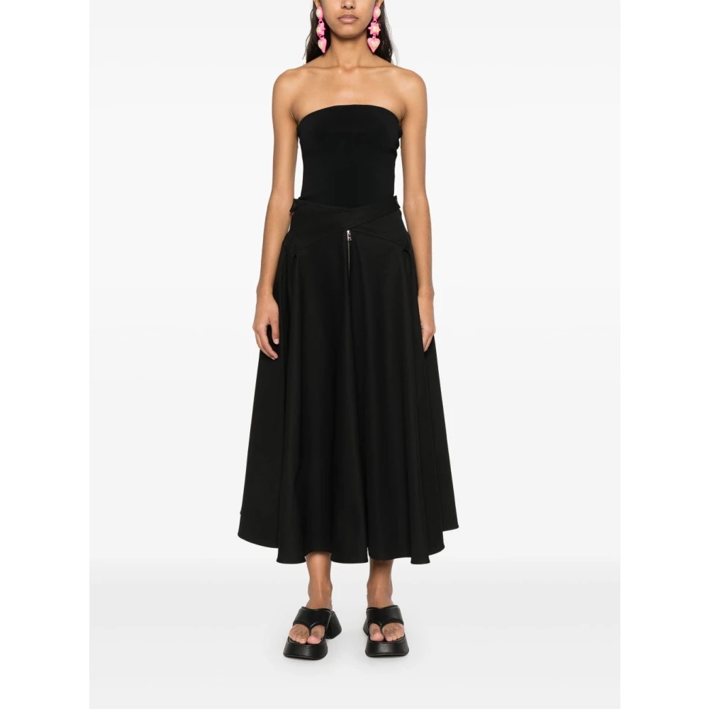 スカート MSGM Woman Skirt Black 3841MDD04257133 99 Skirts for women: long, maxi, mini, denim - MSGM Official