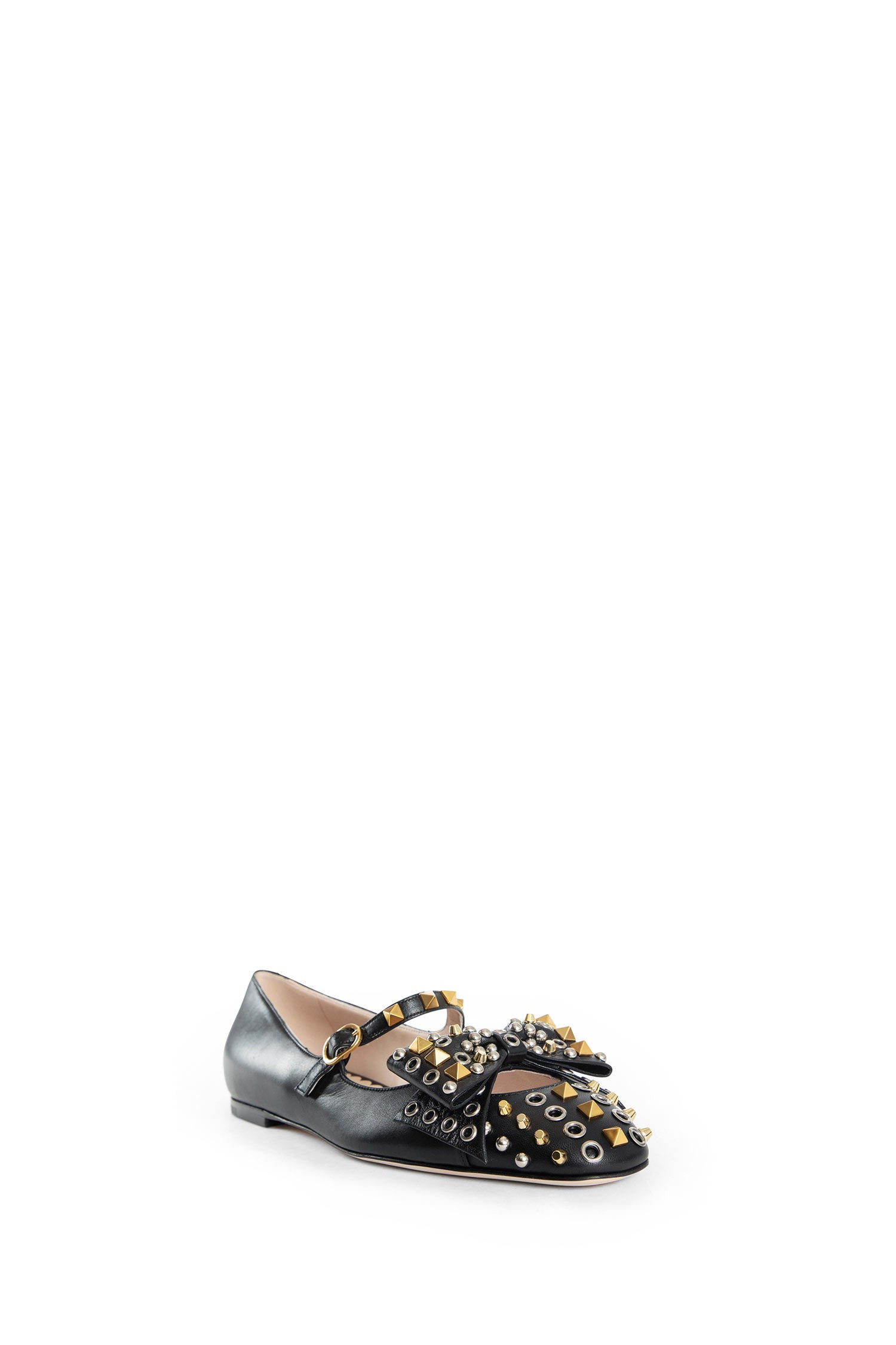 Mary-Jane-Bowow-Ballerinas-With-Studs - 2