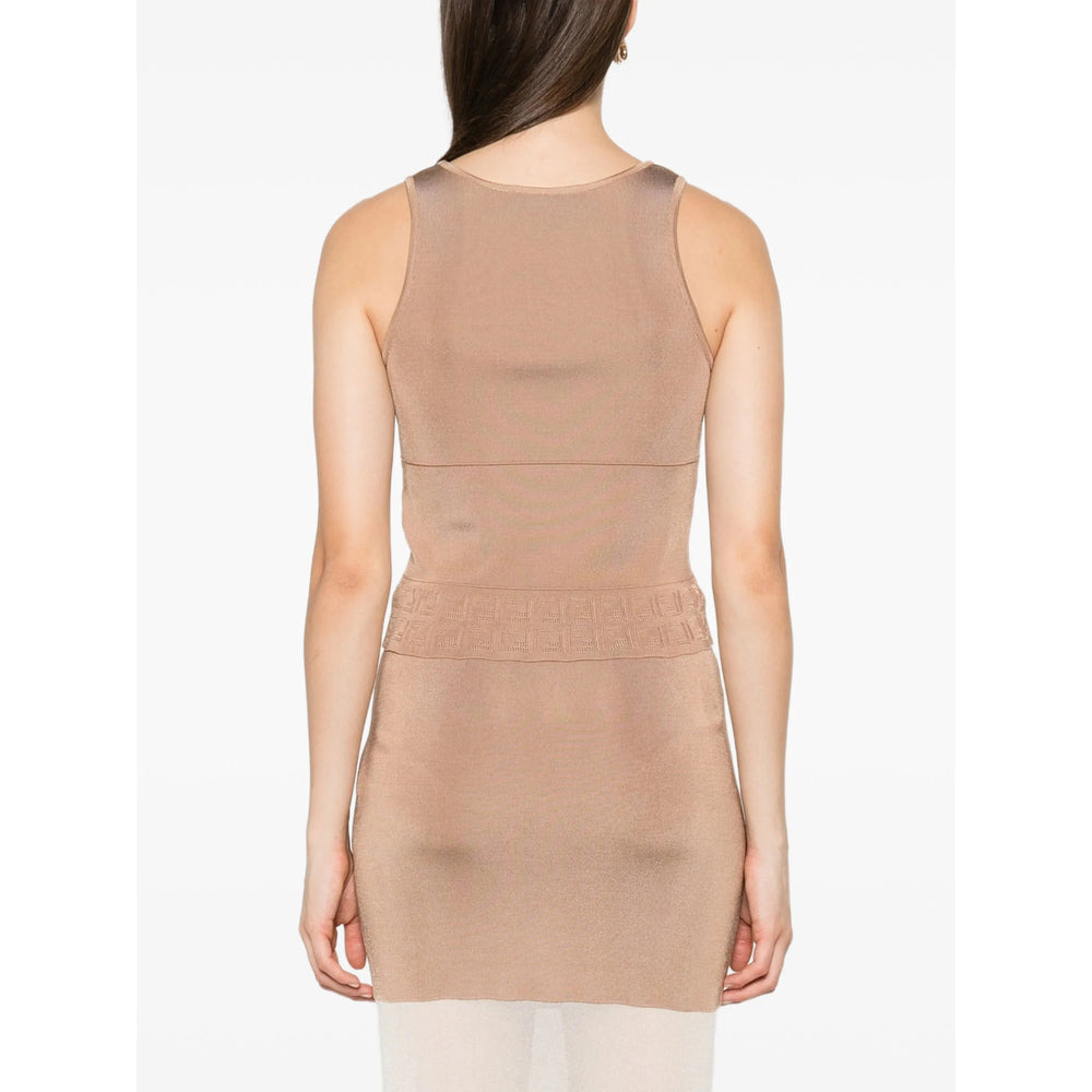 Fendi Brown Tops - Vests & Tank Tops Women - 5