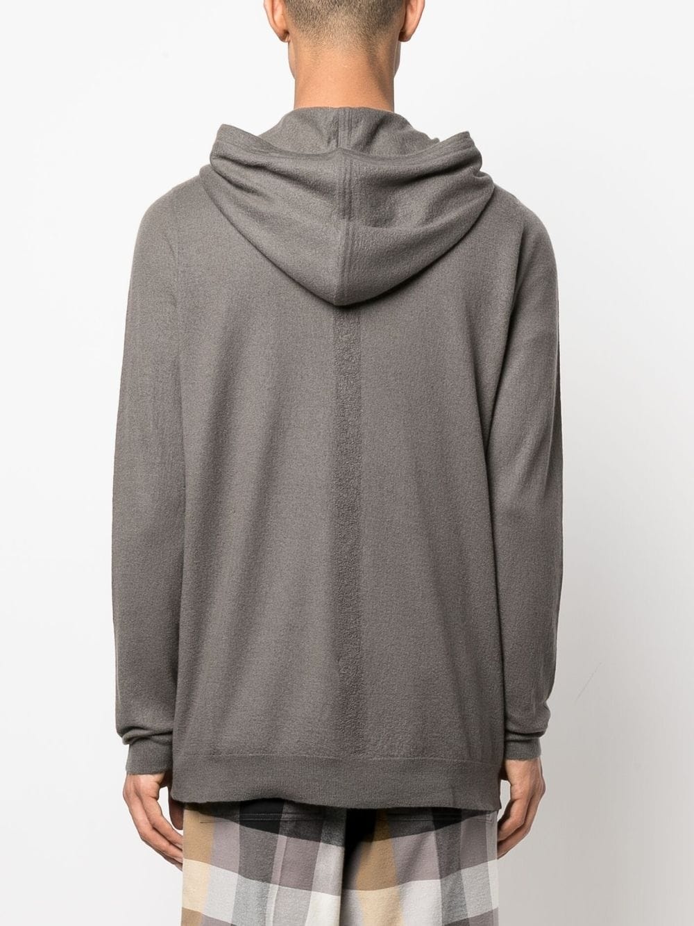 zip-up cashmere hoodie - 4