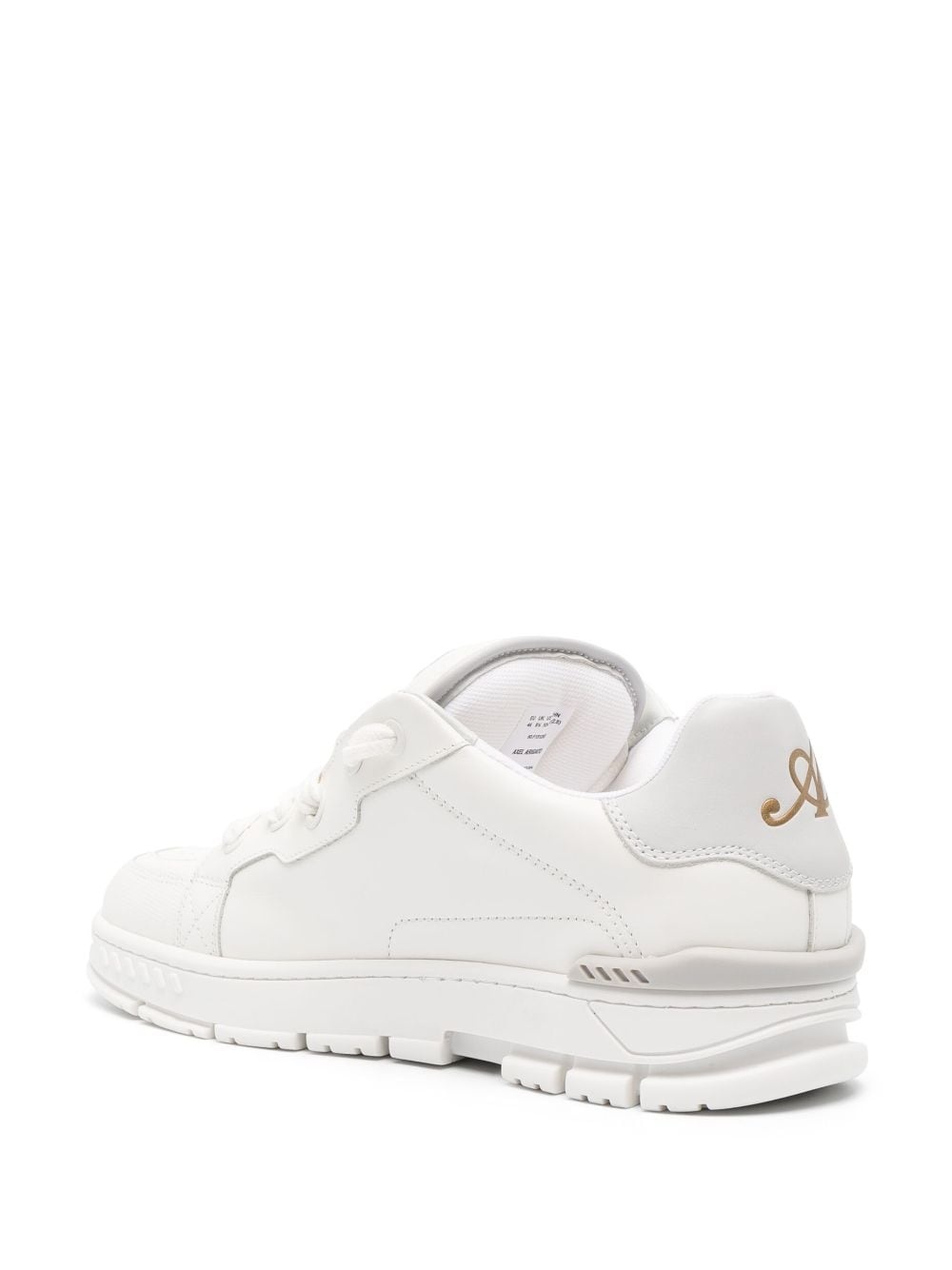 Area low-top leather sneakers - 3