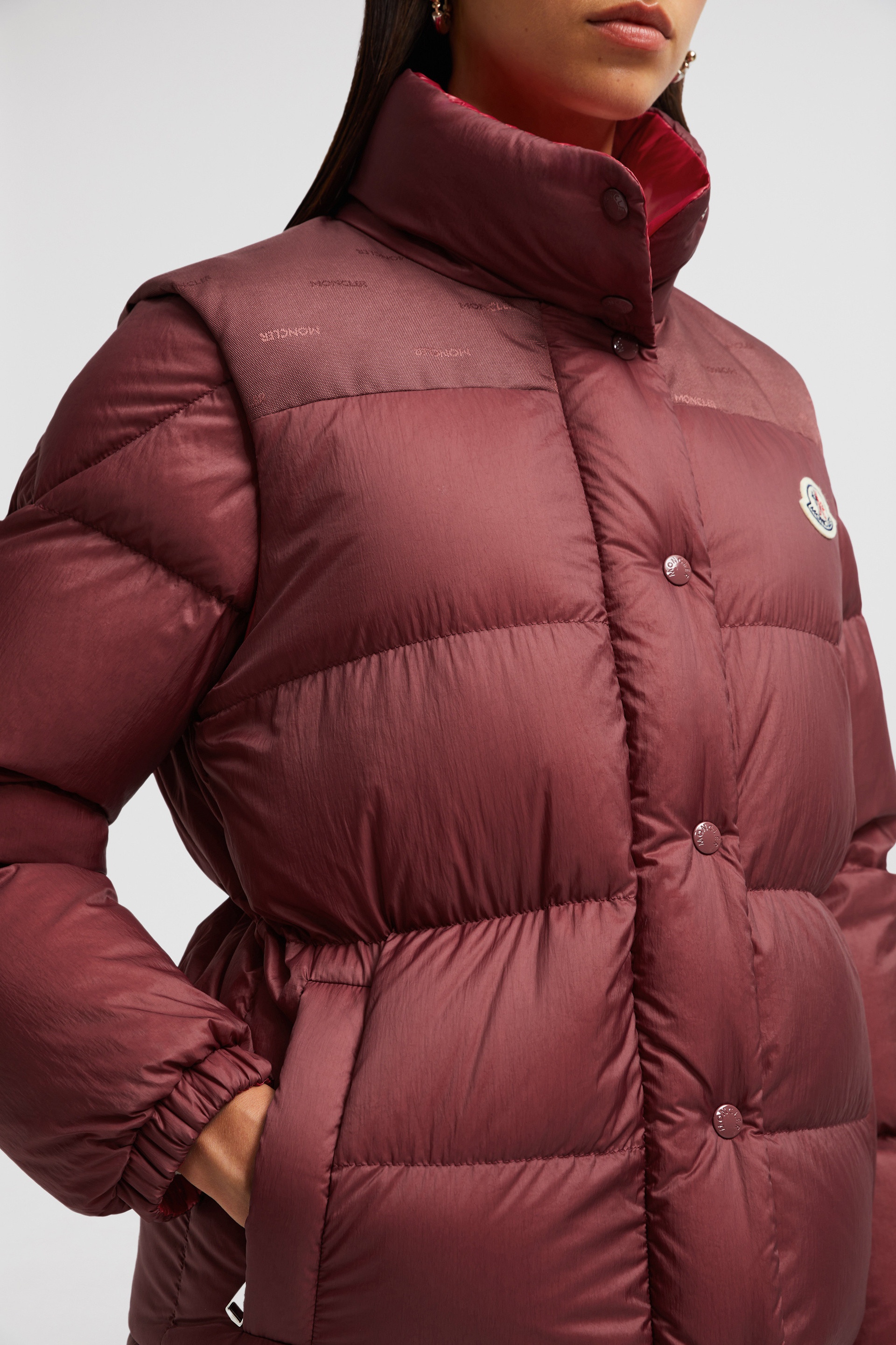 Moncler Verone Reversible Short Down Jacket - 6