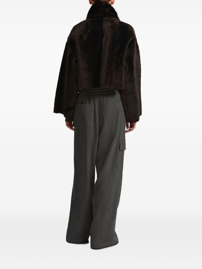 draped lambskin jacket 4