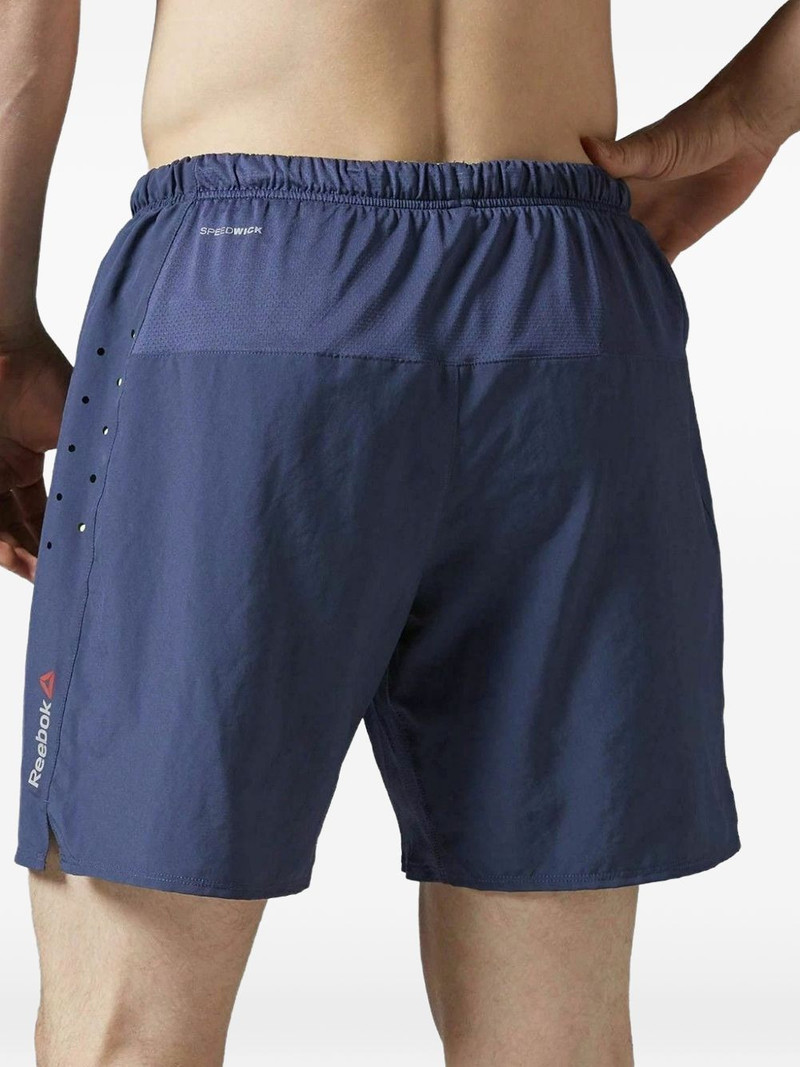 Reebok perforated running shorts outlook