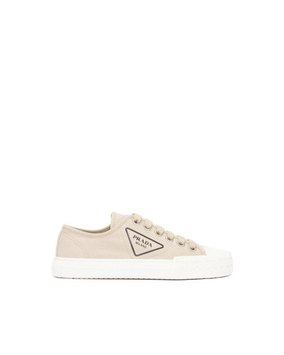 Prada Cotton canvas sneakers outlook