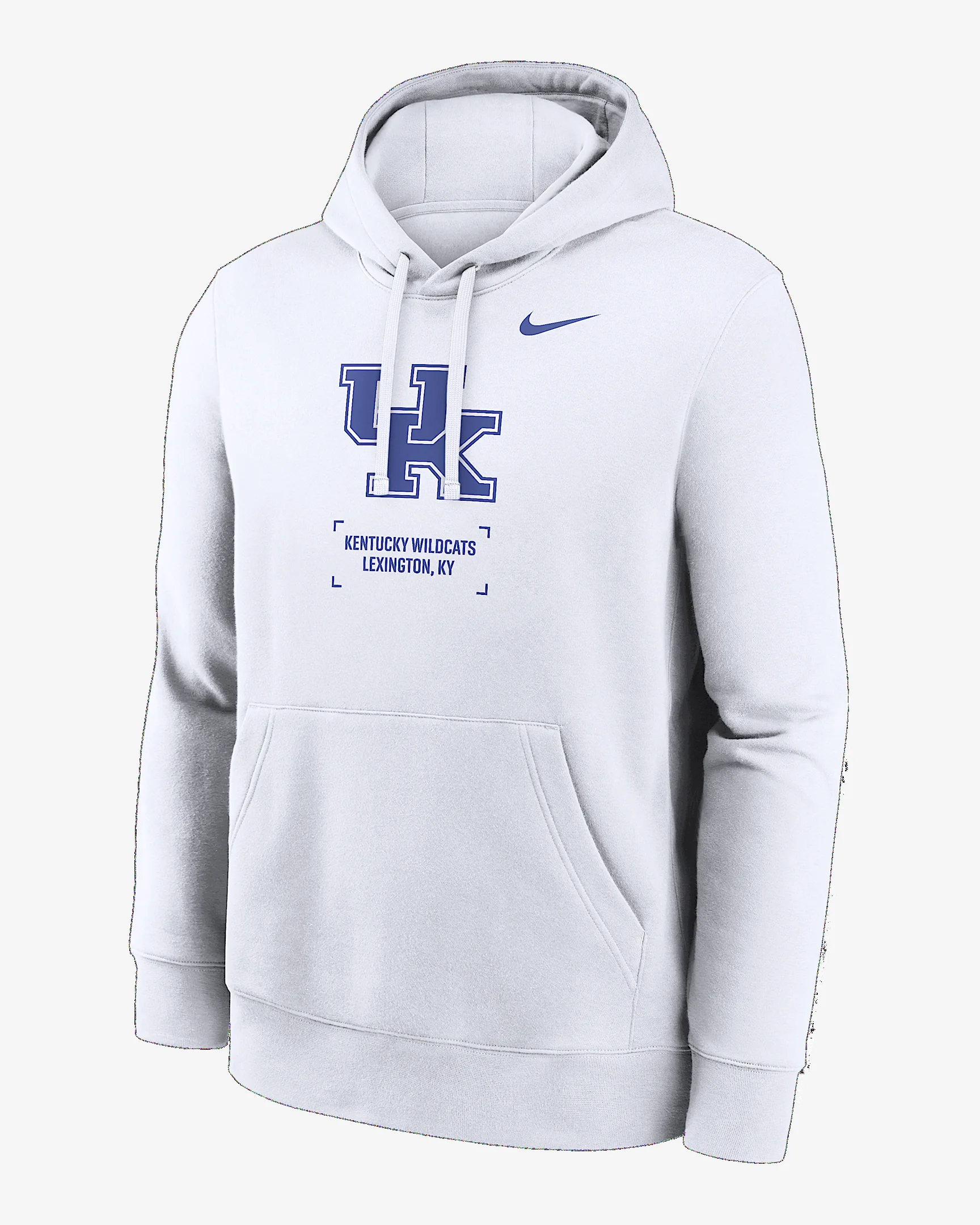 Kentucky Club Basketball 2-Hit Men's Nike College Pullover Hoodie - 1