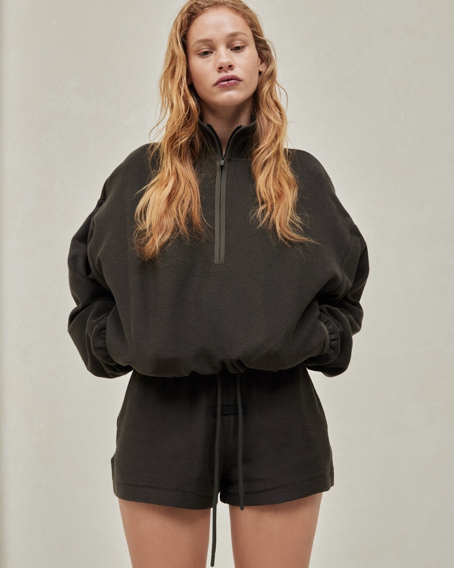 Womens Halfzip Mockneck - 5