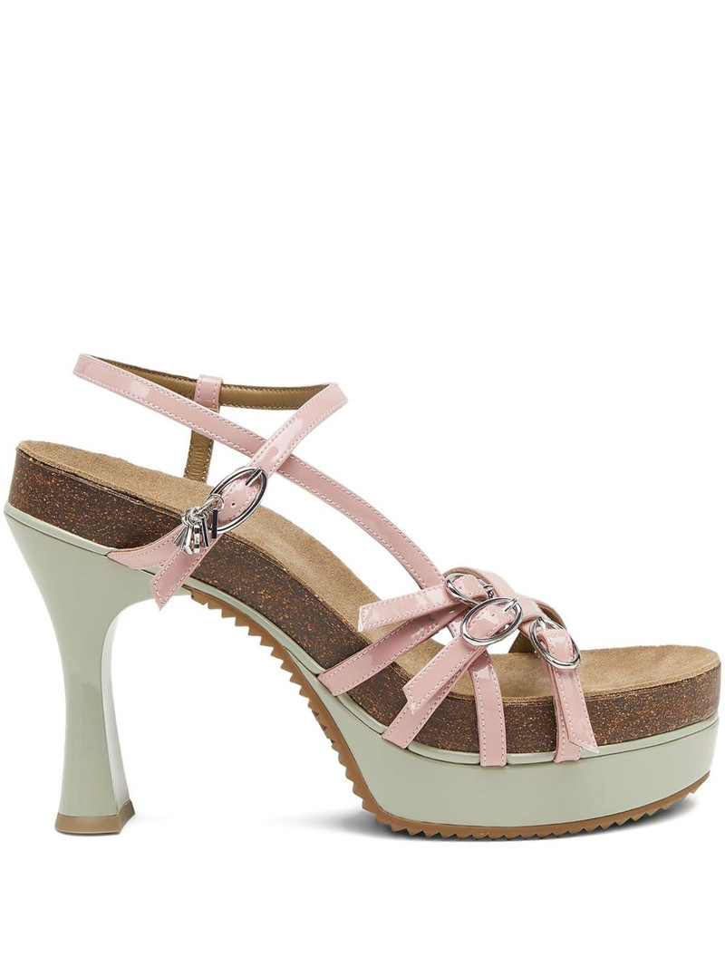 105mm D-Woodstock buckled sandals 1