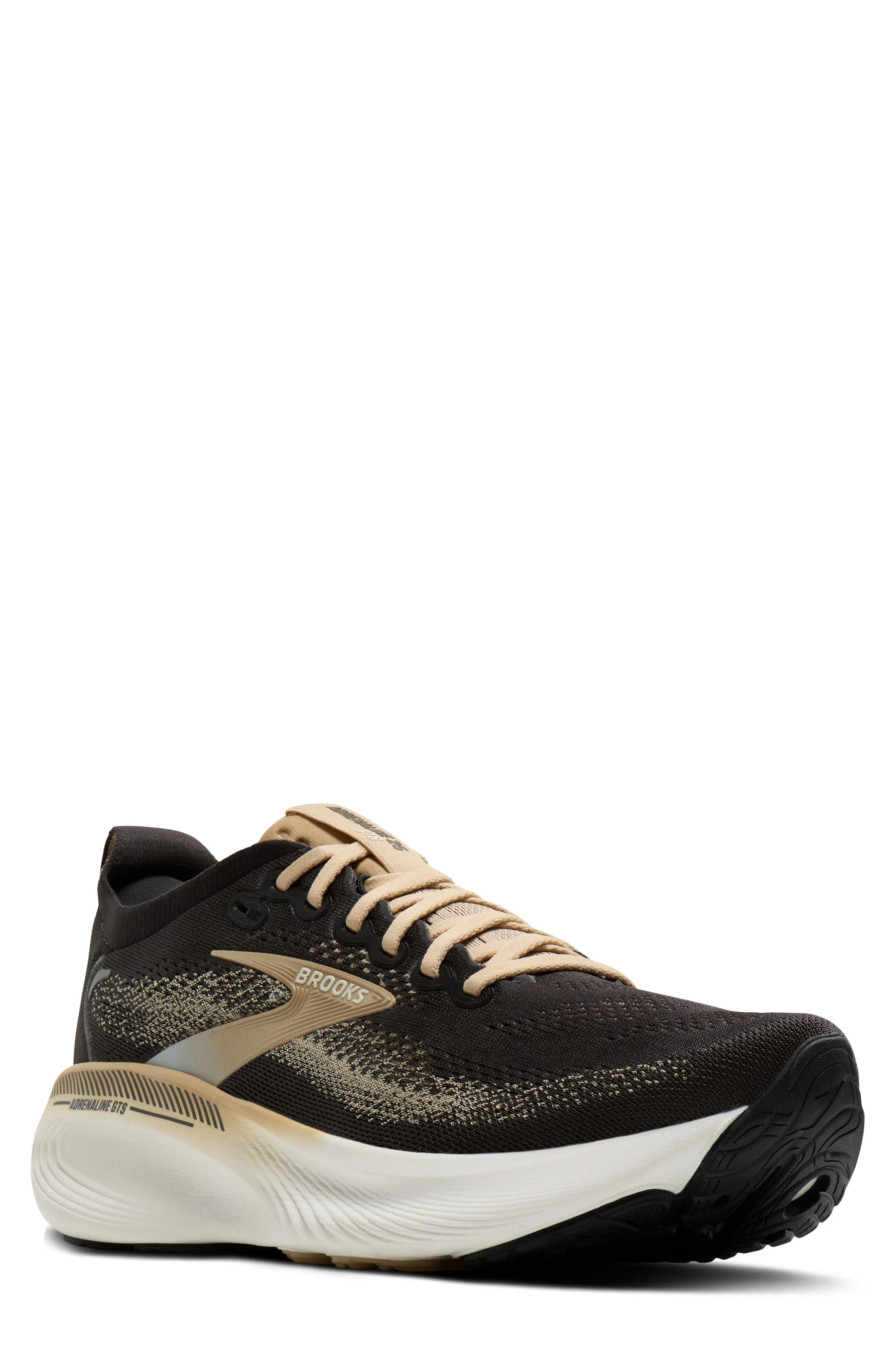 Brooks Adrenaline GTS 25 Running Shoe in Phantom/Starfish/Coconut at Nordstrom - 1