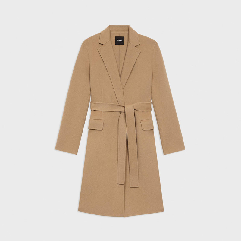 Wrap Coat in Double-Face Wool-Cashmere 1