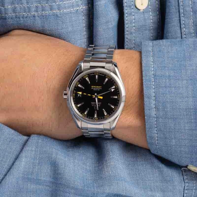 Omega Seamaster Aqua Terra Teak Black Dial - 5