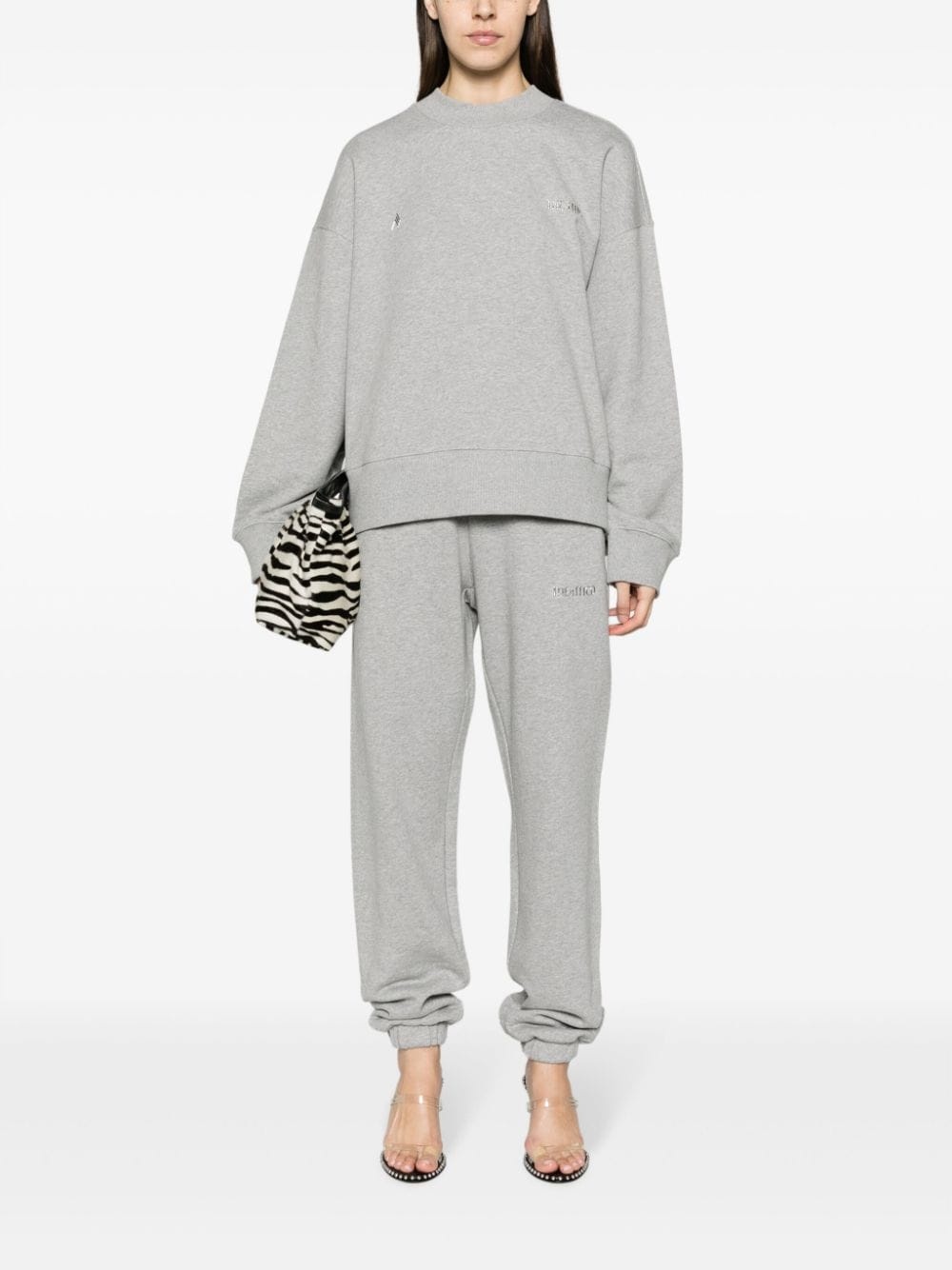 Penny logo-appliquÃ© cotton track pants - 2