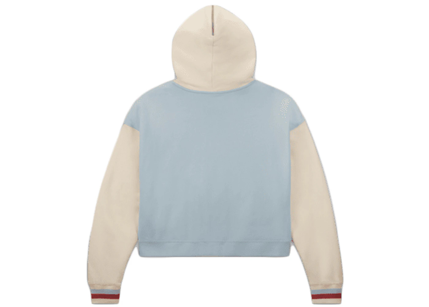 Jordan x Maison Chateau Rouge Women's Fleece Top Hoodie Blue - 2