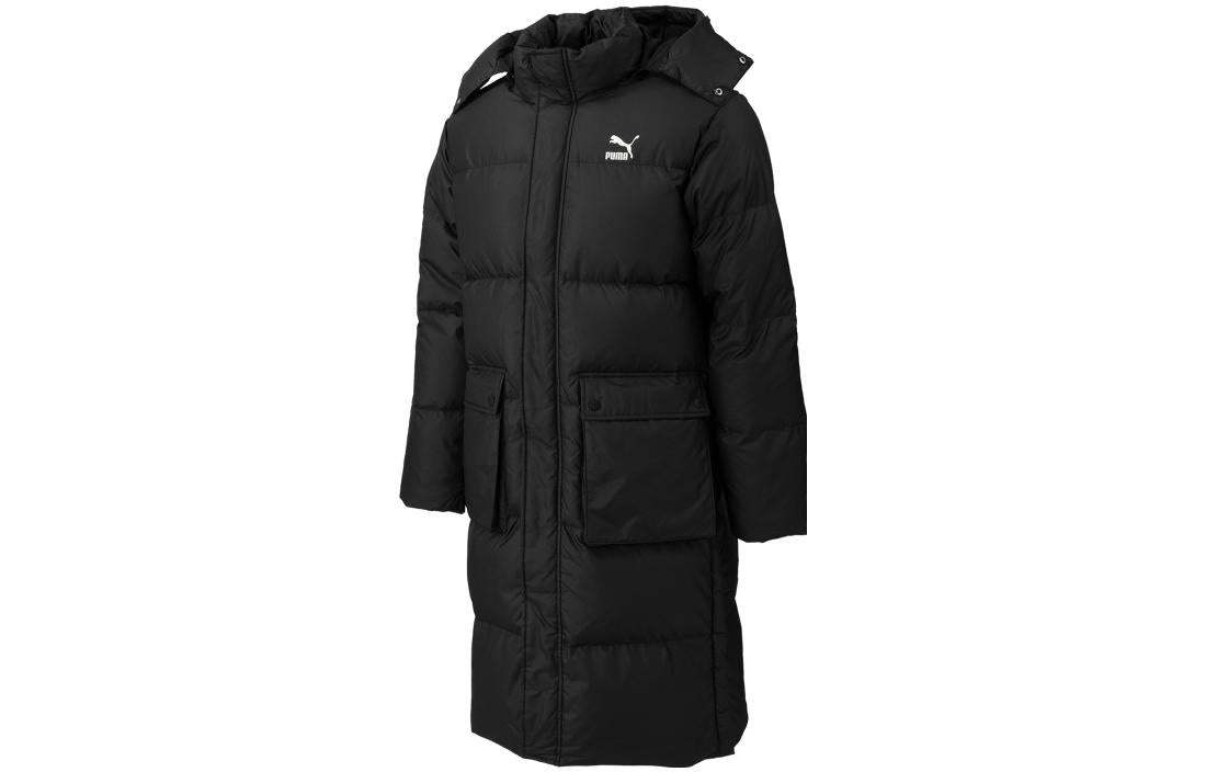 PUMA Teamliga Long Down Coat 'Black' 539572-01 - 1