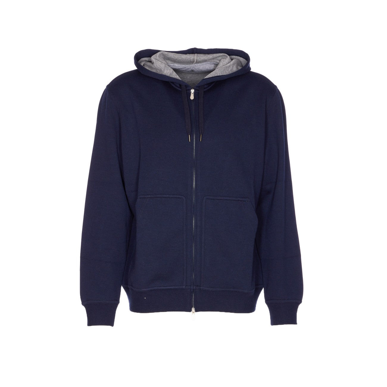 Brunello Cucinelli Men Double Zip Hoodie - 1