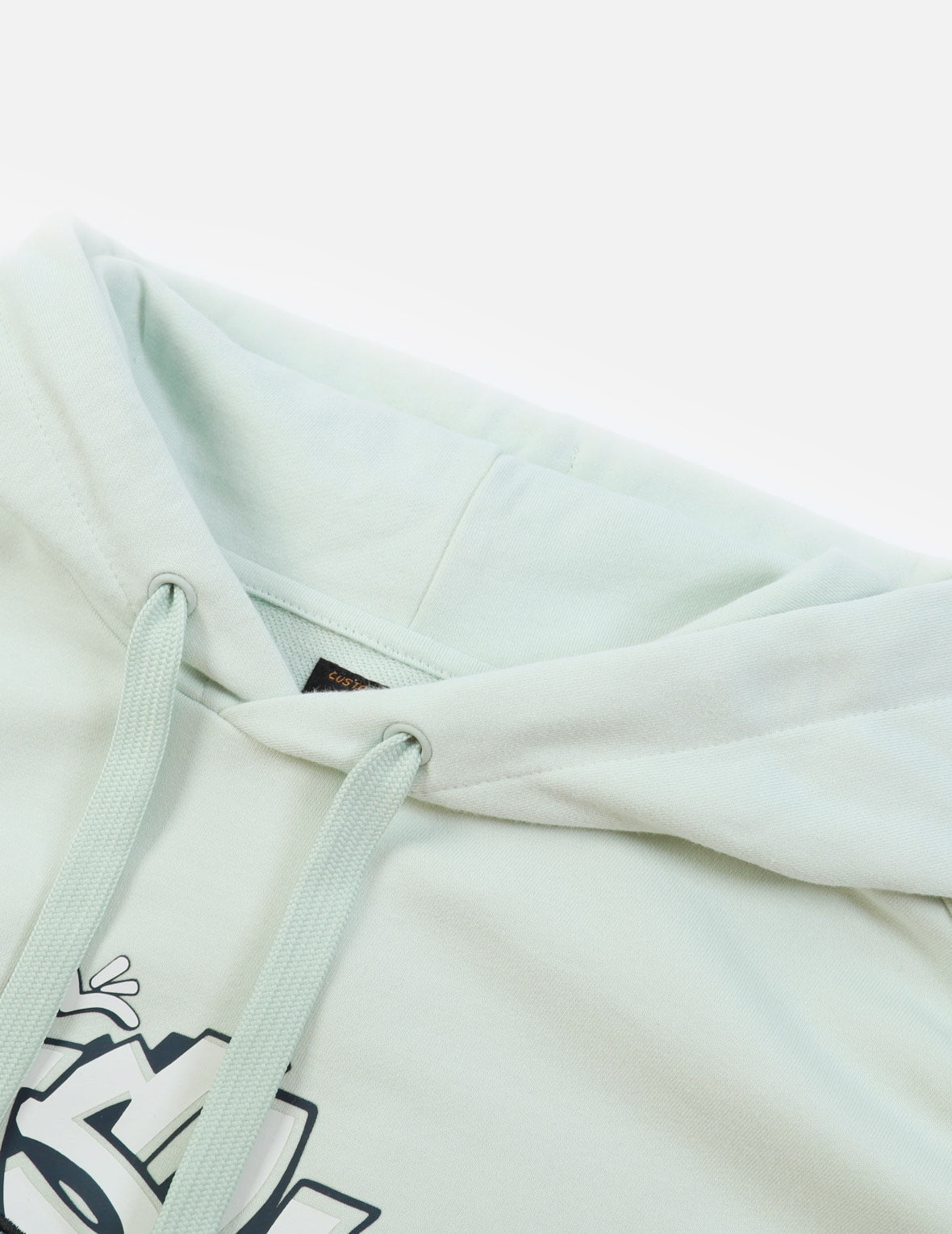 Daruma Denim Appliqué Hooded Sweatshirt - 9