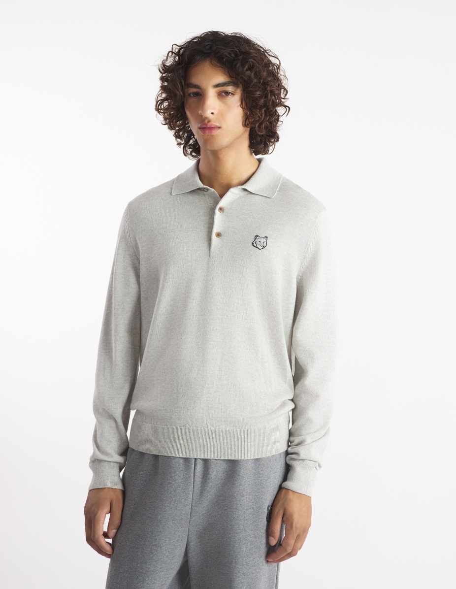 BOLD FOX HEAD PATCH POLO JUMPER - 3