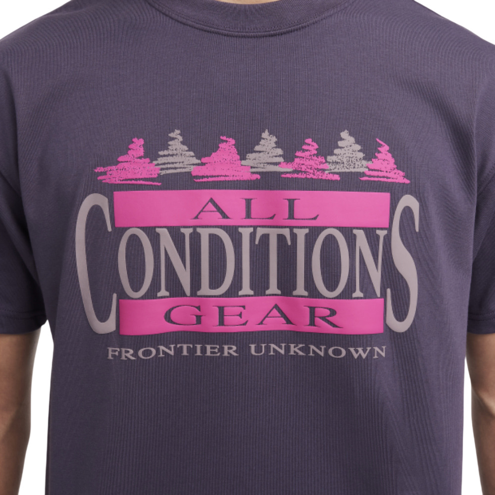 ★Nike★ ACG Men's Dry Fit T-Shirt FZ6703-573 Nike Nike ACG Dri-FIT T-Shirt 'Purple' FZ6703-573 | REVERSIBLE