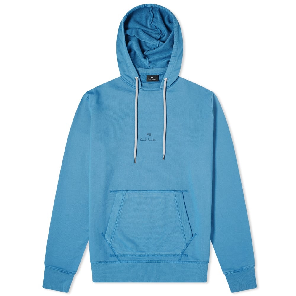 Paul Smith Garment Dyed Logo Hoody - 1