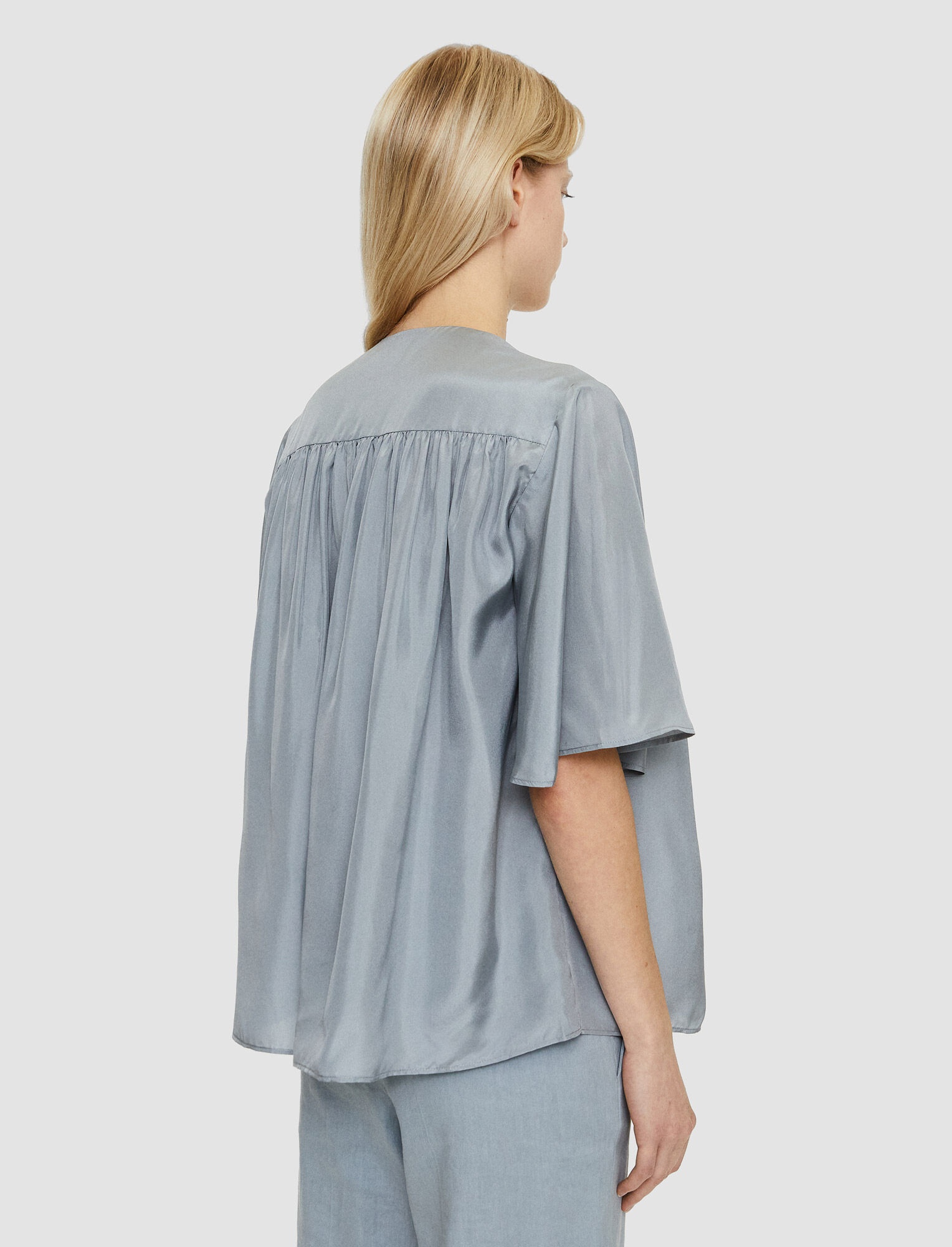 Silk Habotai Bristow Blouse - 4