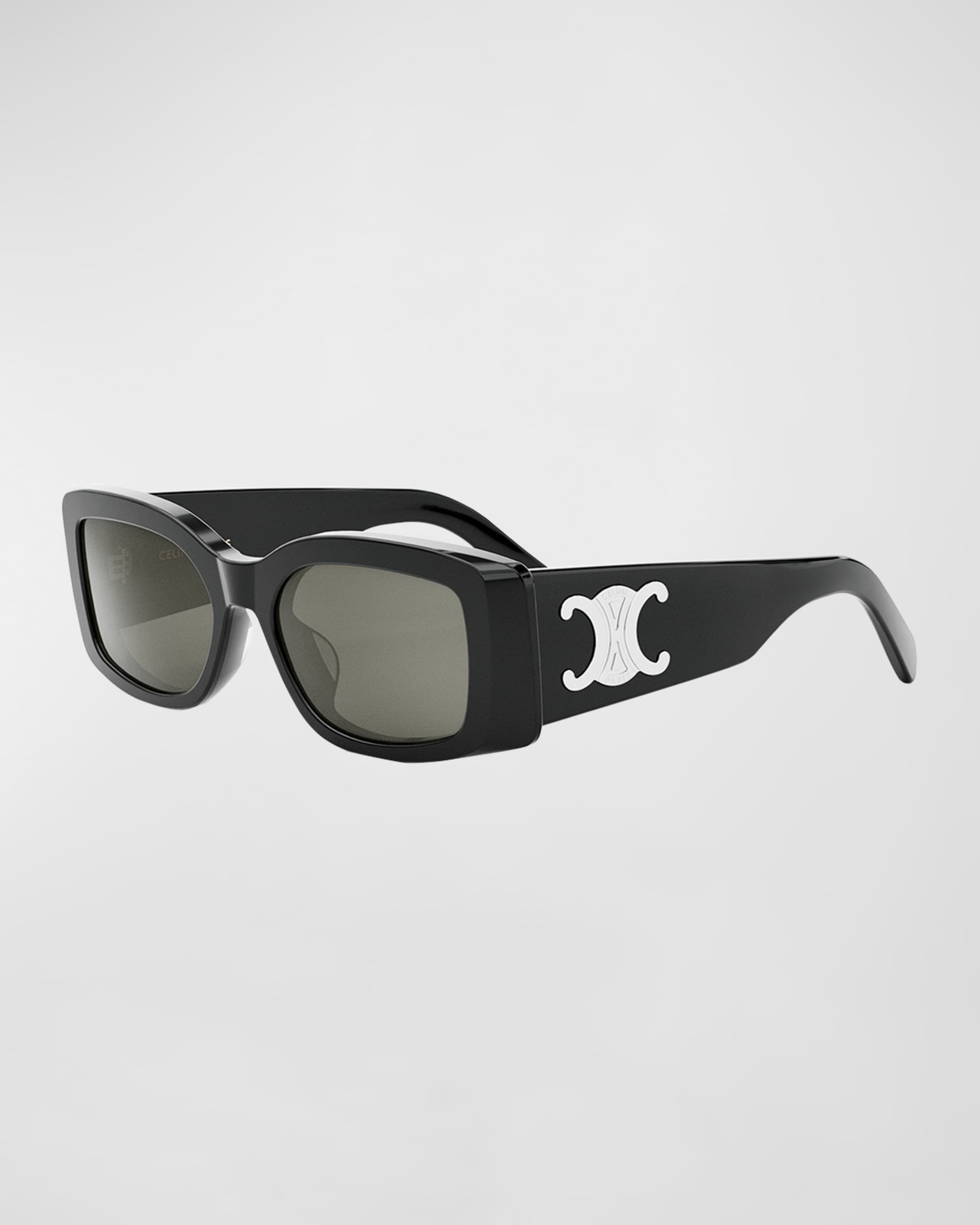 Triomphe Acetate Rectangle Sunglasses - 1