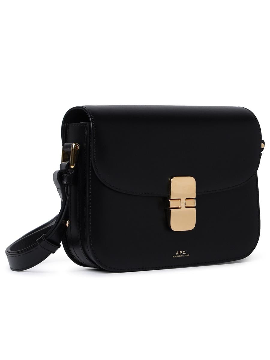 A.P.C. SMALL LEATHER GRACE BAG - 2