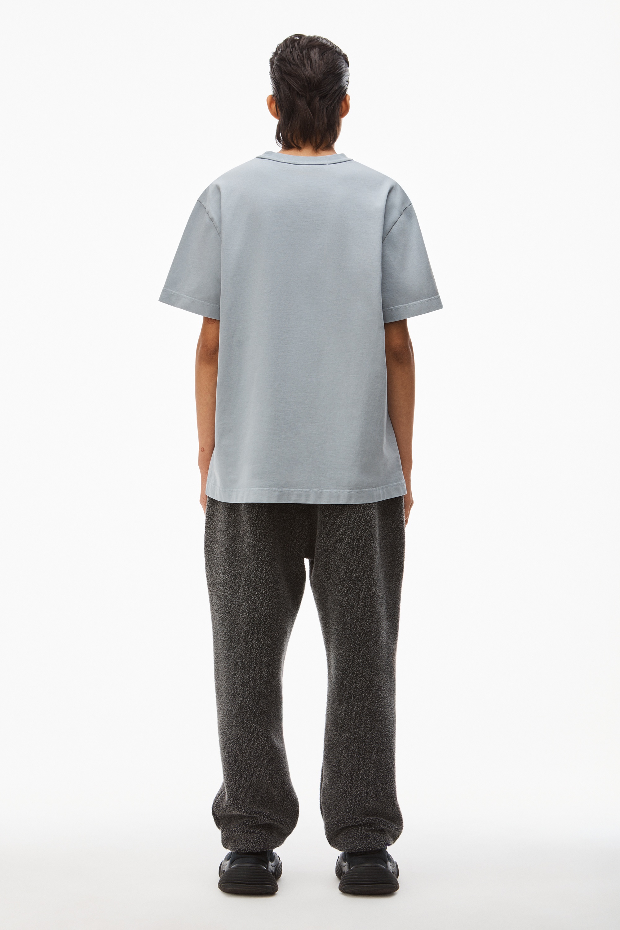 NY PUFF GRAPHIC TEE IN COMPACT JERSEY - 4
