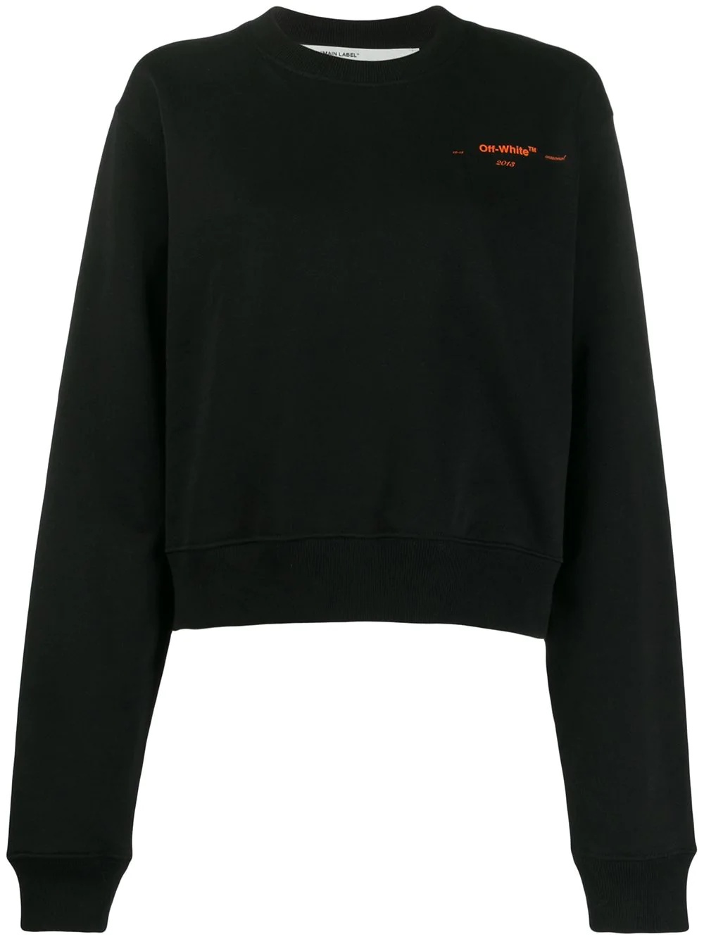 arrows print sweatshirt - 1