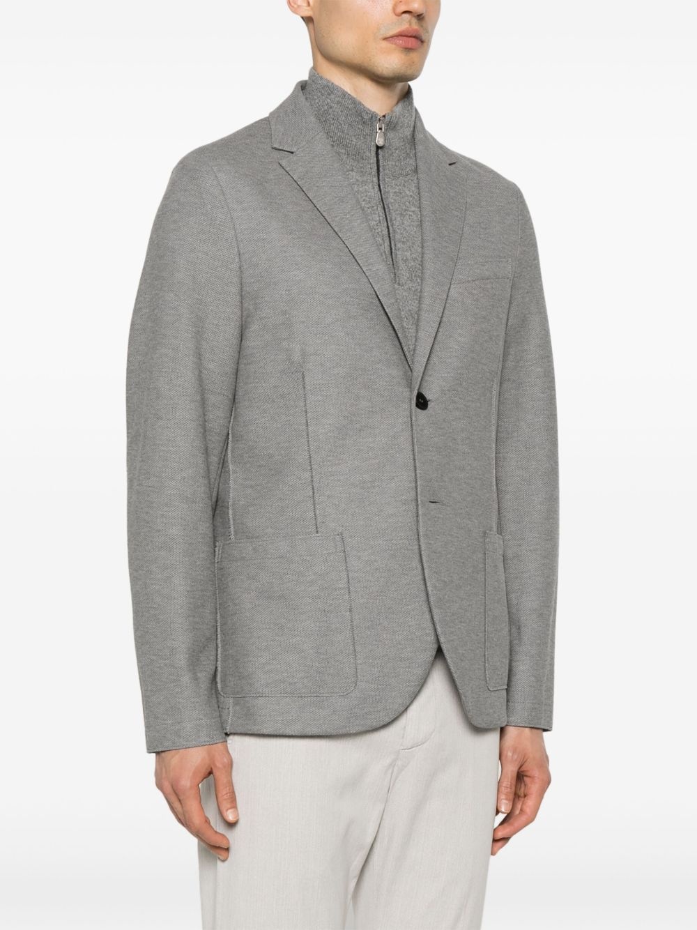single-breasted blazer - 3