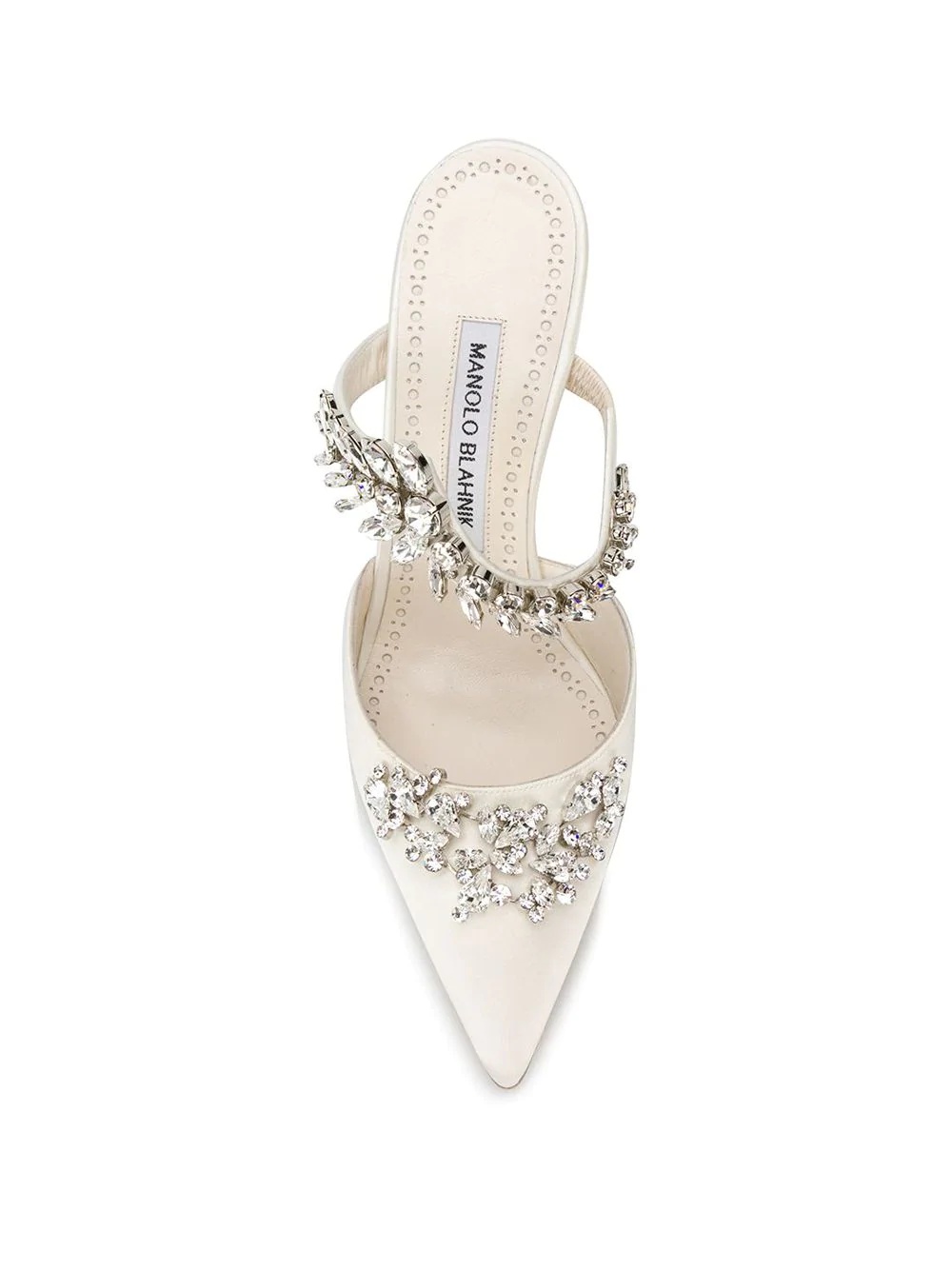 Lurem crystal embellished mules - 4