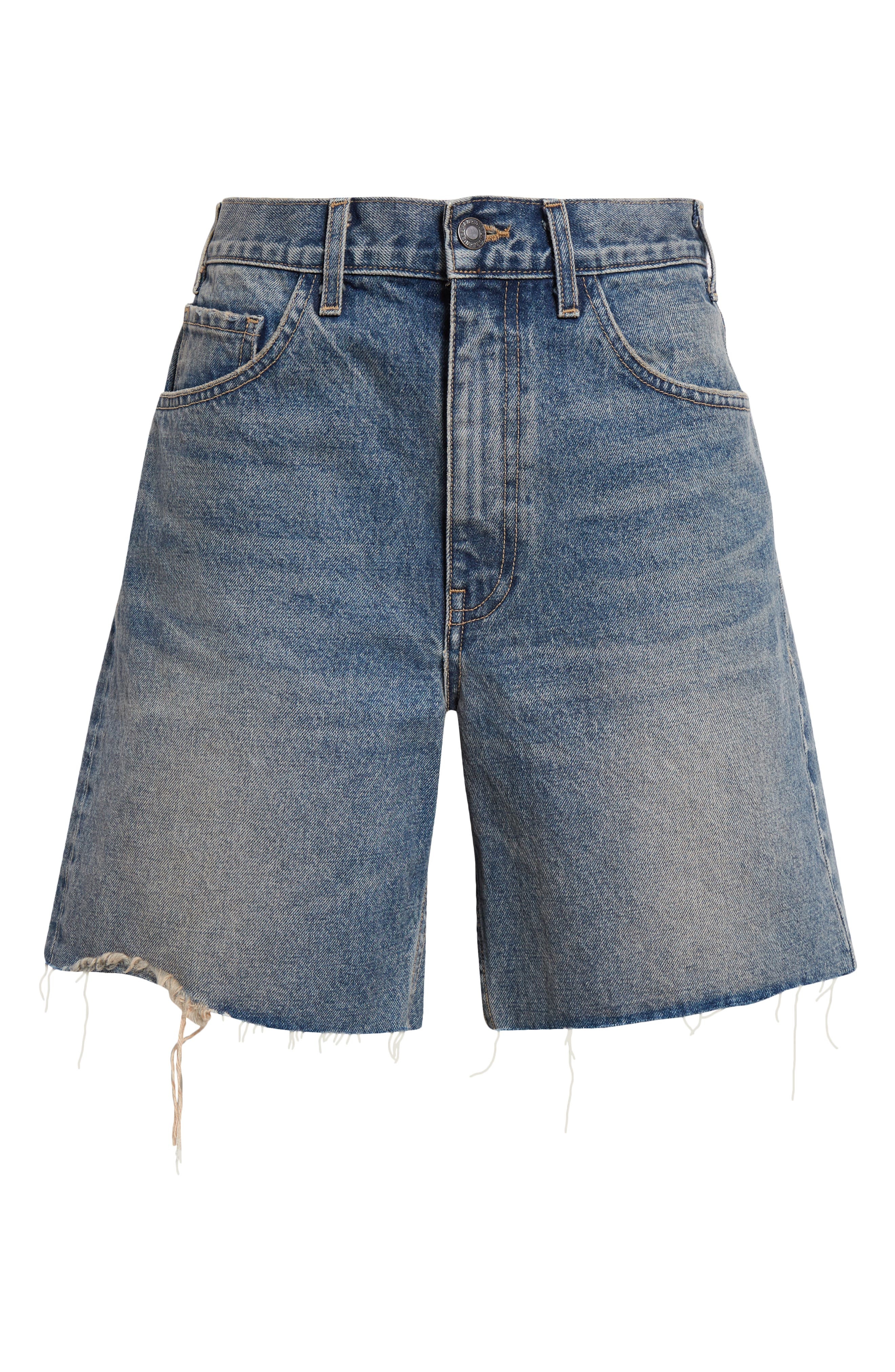 Russel Denim Cutoff Shorts - 5